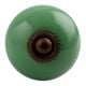 Solid Pea Green Antique Fitting Ceramic Dresser Knob